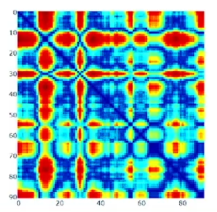 Network representation illustrating complex systems.